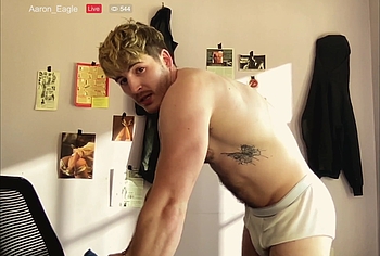 Kieron Moore Nude And Dick Bulge Scenes in Blue Film