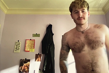 Kieron Moore Nude And Dick Bulge Scenes in Blue Film