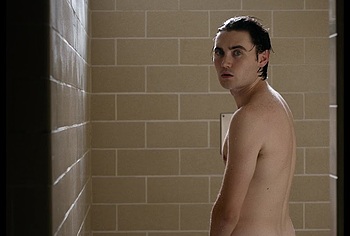 Spencer MacPherson Nude Shower Scenes in School Spirits