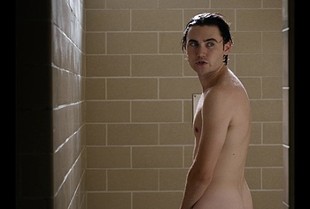 Spencer MacPherson Nude Shower Scenes in School Spirits