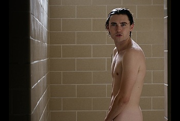 Spencer MacPherson Nude Shower Scenes in School Spirits