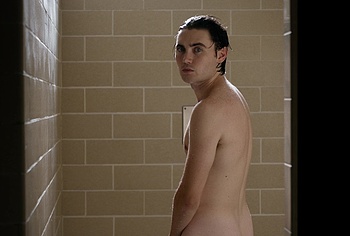 Spencer MacPherson Nude Shower Scenes in School Spirits