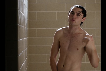 Spencer MacPherson Nude Shower Scenes in School Spirits