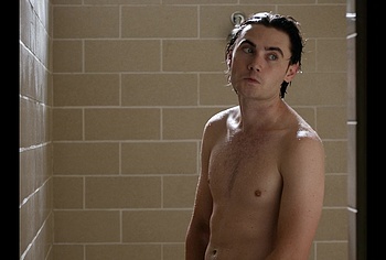 Spencer MacPherson Nude Shower Scenes in School Spirits