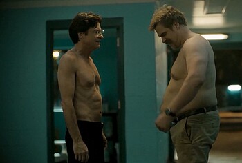 Jason Bateman and David Harbour Underwear Scenes in Dtf St Louis