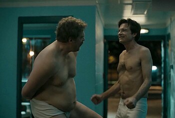 Jason Bateman and David Harbour Underwear Scenes in Dtf St Louis