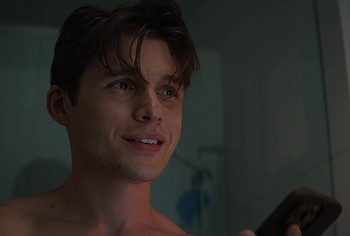 Nick Robinson Nude Shower in Voicemails For Isabelle