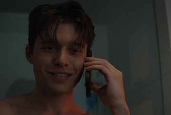 Nick Robinson Nude Shower in Voicemails For Isabelle