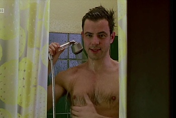 Felix Eitner Nude Dick In Shower Scenes in The Trio