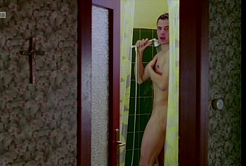 Felix Eitner Nude Dick In Shower Scenes in The Trio