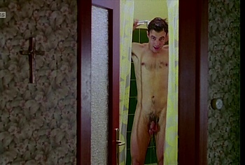 Felix Eitner Nude Dick In Shower Scenes in The Trio