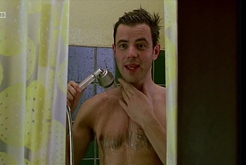 Felix Eitner Nude Dick In Shower Scenes in The Trio