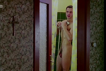 Felix Eitner Nude Dick In Shower Scenes in The Trio