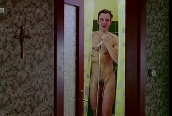 Felix Eitner Nude Dick In Shower Scenes in The Trio