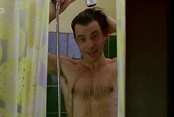 Felix Eitner Nude Dick In Shower Scenes in The Trio