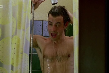 Felix Eitner Nude Dick In Shower Scenes in The Trio