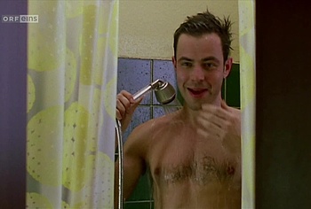 Felix Eitner Nude Dick In Shower Scenes in The Trio