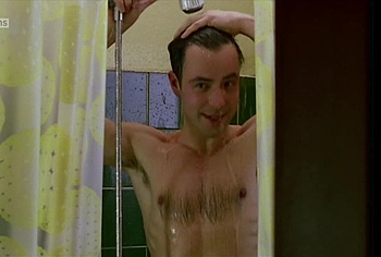 Felix Eitner Nude Dick In Shower Scenes in The Trio