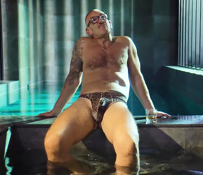 ton Bulge and Butt In Leopard String in Brassic