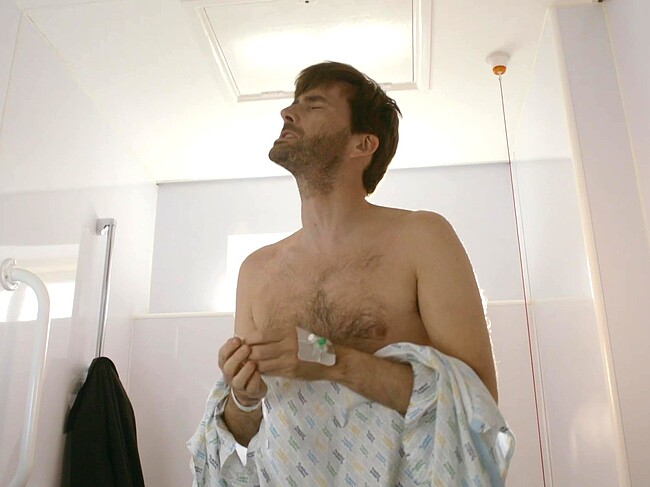 David Tennant shirtless