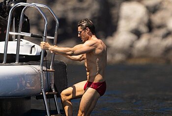 Chris Appleton shirtless and cock bulge photos