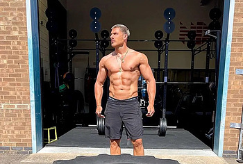 Chris Appleton shirtless and cock bulge photos
