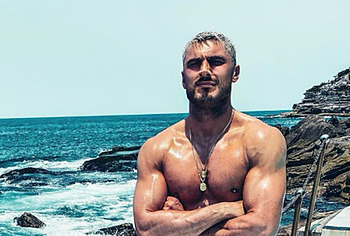Chris Appleton shirtless and cock bulge photos
