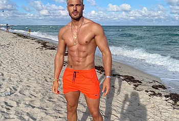 Chris Appleton shirtless and cock bulge photos