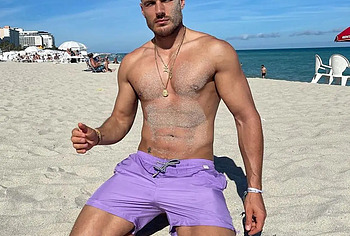 Chris Appleton shirtless and cock bulge photos