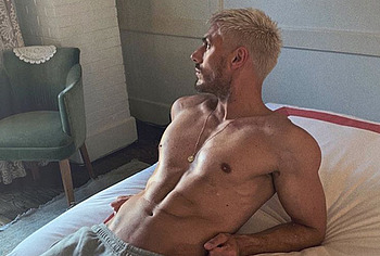 Chris Appleton shirtless and cock bulge photos