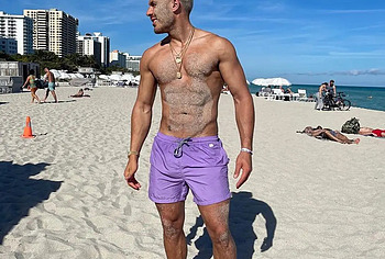 Chris Appleton shirtless and cock bulge photos