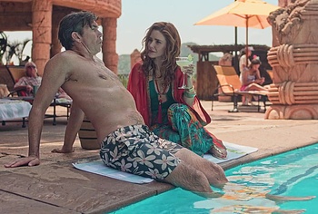 Jerry OConnell Tim Rozon and Chris van Rensburg Shirtless And Cock Bulge Scenes in Summers Last Resort