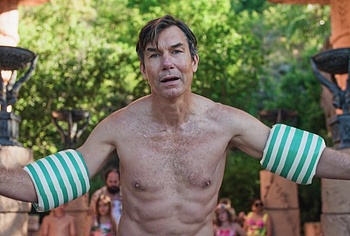 Jerry OConnell Tim Rozon and Chris van Rensburg Shirtless And Cock Bulge Scenes in Summers Last Resort