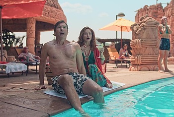 Jerry OConnell Tim Rozon and Chris van Rensburg Shirtless And Cock Bulge Scenes in Summers Last Resort