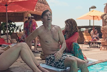 Jerry OConnell Tim Rozon and Chris van Rensburg Shirtless And Cock Bulge Scenes in Summers Last Resort