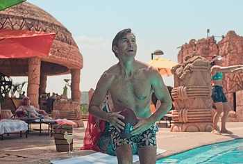 Jerry OConnell Tim Rozon and Chris van Rensburg Shirtless And Cock Bulge Scenes in Summers Last Resort