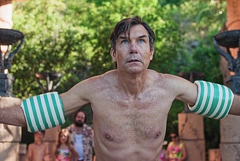 Jerry OConnell Tim Rozon and Chris van Rensburg Shirtless And Cock Bulge Scenes in Summers Last Resort