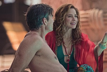 Jerry OConnell Tim Rozon and Chris van Rensburg Shirtless And Cock Bulge Scenes in Summers Last Resort