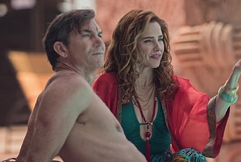 Jerry OConnell Tim Rozon and Chris van Rensburg Shirtless And Cock Bulge Scenes in Summers Last Resort