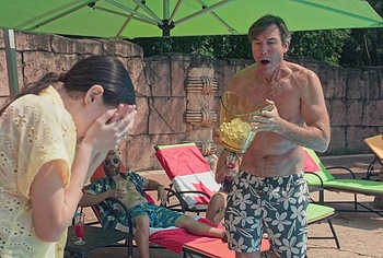 Jerry OConnell Tim Rozon and Chris van Rensburg Shirtless And Cock Bulge Scenes in Summers Last Resort