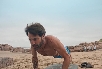 Jerry OConnell Tim Rozon and Chris van Rensburg Shirtless And Cock Bulge Scenes in Summers Last Resort