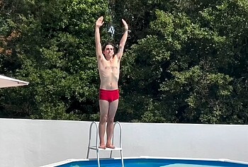 Ralphie Choo Shirtless And Cock Bulge Photos