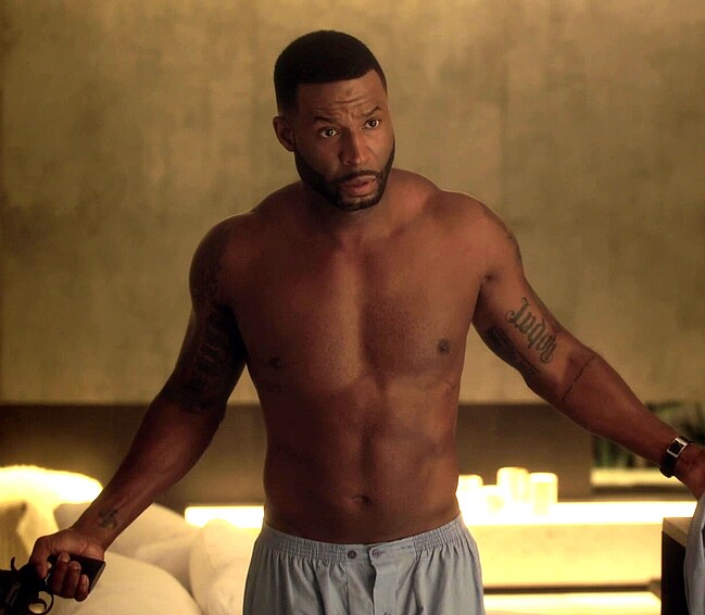 Robert Christopher Riley nude torso