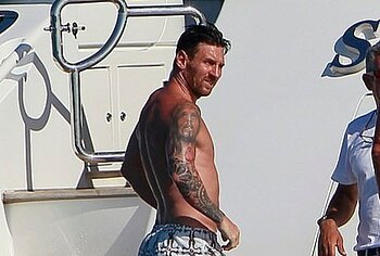 Lionel Messi Dick Bulge And Sexy Shirtless Photos