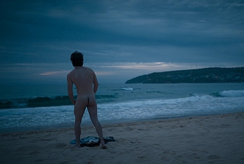 Alex Fitzalan Nude Beach Scenes in The F Ward