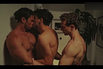 Zane Phillips John Brodsky and Panagiotis Margetis Nude Gay Sex in Something Still Part 2