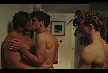 Zane Phillips John Brodsky and Panagiotis Margetis Nude Gay Sex in Something Still Part 2