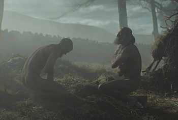 Bill Skarsgard and Hugh Jackman Nude Scenes in The Death Of Robin Hood