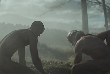Bill Skarsgard and Hugh Jackman Nude Scenes in The Death Of Robin Hood