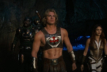 Nicholas Galitzine Shirtless And Hot Scenes in Masters Of The Universe